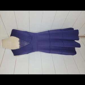 Grace Karin Purple Midi Dress